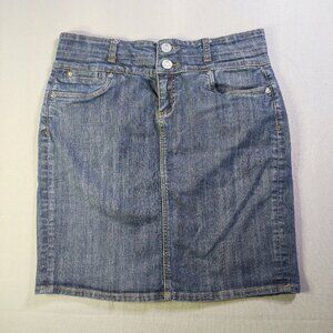 KUT from the Kloth jean pencil skirt women's size 10 denim blue